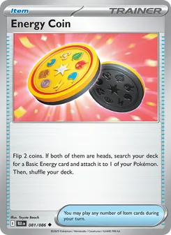 Energy Coin — Black Bolt #081, 2025. Illustrated by Toyste Beach.