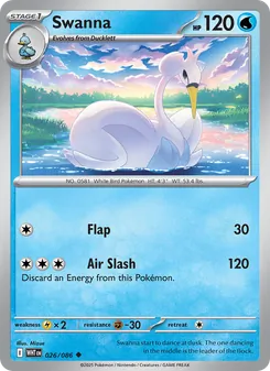 Swanna — White Flare #026, 2025. Illustrated by Mizue.