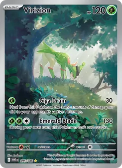Virizion — White Flare #095, 2025. Illustrated by kodama.