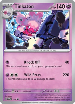 Tinkaton — SVP Black Star Promos #140, 2023. Illustrated by DOM.