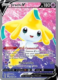 Jirachi V — Astral Radiance #170, 2022. Illustrated by N-DESIGN Inc..