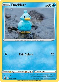 Ducklett — Lost Origin #046, 2022. Illustrated by Yuka Morii.