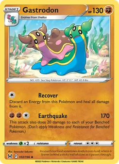 Gastrodon — Lost Origin #102, 2022. Illustrated by Sanosuke Sakuma.