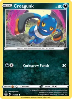 Croagunk — Silver Tempest #109, 2022. Illustrated by Shin Nagasawa.