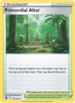Primordial Altar — Silver Tempest #161, 2022. Illustrated by AYUMI ODASHIMA.