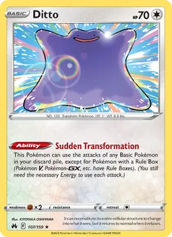 Ditto — Crown Zenith #107, 2023. Illustrated by KIYOTAKA OSHIYAMA.