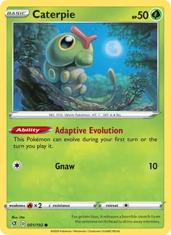 Caterpie — Rebel Clash #1, 2020. Illustrated by Uta.