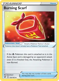 Burning Scarf — Rebel Clash #155, 2020. Illustrated by Toyste Beach.