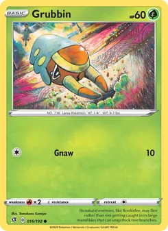 Grubbin — Rebel Clash #16, 2020. Illustrated by Tomokazu Komiya.