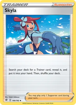 Skyla — Rebel Clash #166, 2020. Illustrated by Hideki Ishikawa.