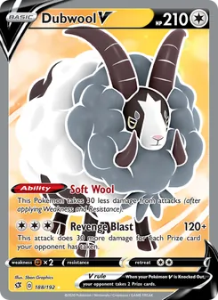 Dubwool V — Rebel Clash #188, 2020. Illustrated by 5ban Graphics.