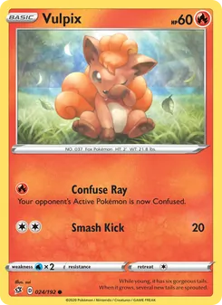 Vulpix — Rebel Clash #24, 2020. Illustrated by sui.