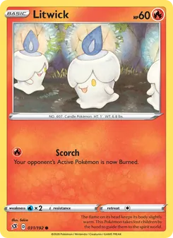 Litwick — Rebel Clash #31, 2020. Illustrated by Sekio.