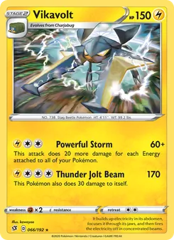Vikavolt — Rebel Clash #66, 2020. Illustrated by kawayoo.
