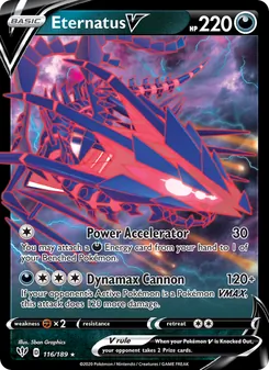 Eternatus V — Darkness Ablaze #116, 2020. Illustrated by 5ban Graphics.
