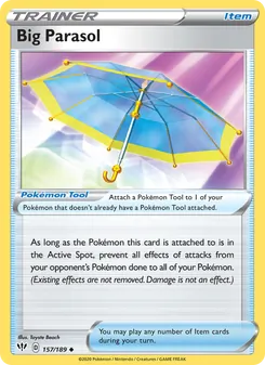 Big Parasol — Darkness Ablaze #157, 2020. Illustrated by Toyste Beach.