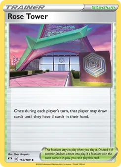Rose Tower — Darkness Ablaze #169, 2020. Illustrated by 5ban Graphics.