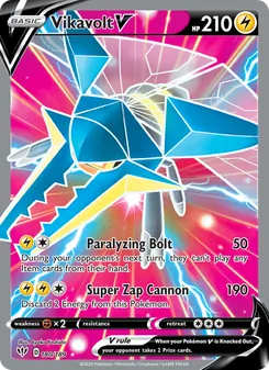 Vikavolt V — Darkness Ablaze #180, 2020. Illustrated by Ayaka Yoshida.