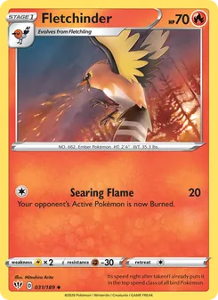 Fletchinder — Darkness Ablaze #31, 2020. Illustrated by Mitsuhiro Arita.