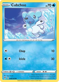 Cubchoo — Darkness Ablaze #48, 2020. Illustrated by Saya Tsuruta.