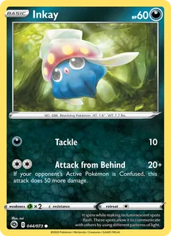 Inkay — Champion's Path #44, 2020. Illustrated by sui.