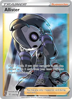 Allister — Vivid Voltage #179, 2020. Illustrated by Sanosuke Sakuma.