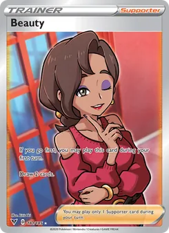 Beauty — Vivid Voltage #181, 2020. Illustrated by kirisAki.