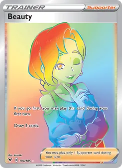 Beauty — Vivid Voltage #194, 2020. Illustrated by kirisAki.