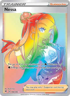 Nessa — Vivid Voltage #196, 2020. Illustrated by Ryuta Fuse.