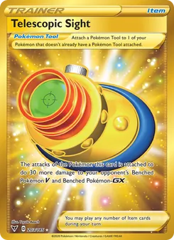 Telescopic Sight — Vivid Voltage #203, 2020. Illustrated by Toyste Beach.