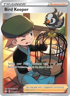 Bird Keeper — Shining Fates #66, 2021. Illustrated by Hideki Ishikawa.