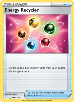 Energy Recycler — Battle Styles #124, 2021. Illustrated by Toyste Beach.