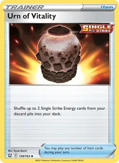 Urn of Vitality — Battle Styles #139, 2021. Illustrated by Toyste Beach.