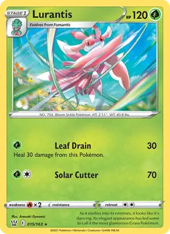 Lurantis — Battle Styles #15, 2021. Illustrated by Anesaki Dynamic.