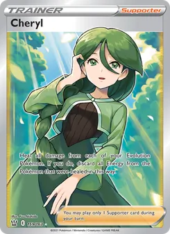 Cheryl — Battle Styles #159, 2021. Illustrated by Yuu Nishida.