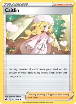 Caitlin — Chilling Reign #132, 2021. Illustrated by Sanosuke Sakuma.