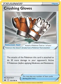 Crushing Gloves — Chilling Reign #133, 2021. Illustrated by Toyste Beach.