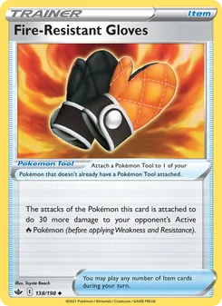 Fire-Resistant Gloves — Chilling Reign #138, 2021. Illustrated by Toyste Beach.