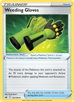 Weeding Gloves — Chilling Reign #155, 2021. Illustrated by Toyste Beach.