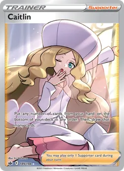 Caitlin — Chilling Reign #189, 2021. Illustrated by En Morikura.