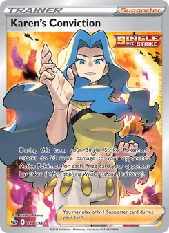 Karen's Conviction — Chilling Reign #193, 2021. Illustrated by Hideki Ishikawa.