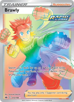 Brawly — Chilling Reign #212, 2021. Illustrated by Sanosuke Sakuma.