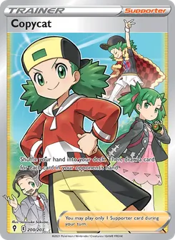 Copycat — Evolving Skies #200, 2021. Illustrated by Sanosuke Sakuma.