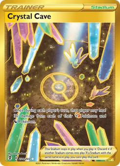 Crystal Cave — Evolving Skies #230, 2021. Illustrated by Toyste Beach.