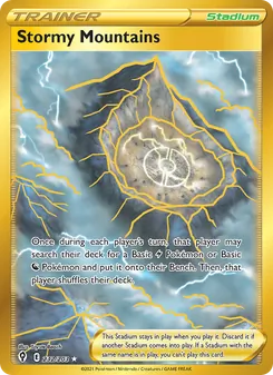 Stormy Mountains — Evolving Skies #232, 2021. Illustrated by Toyste Beach.