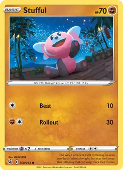 Stufful — Fusion Strike #150, 2021. Illustrated by OKACHEKE.