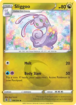 Sliggoo — Fusion Strike #196, 2021. Illustrated by Saya Tsuruta.
