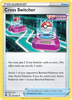 Cross Switcher — Fusion Strike #230, 2021. Illustrated by inose yukie.