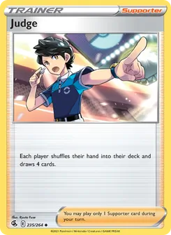 Judge — Fusion Strike #235, 2021. Illustrated by Ryuta Fuse.