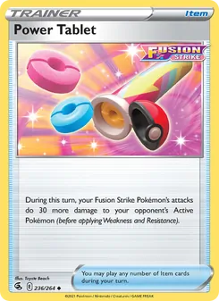 Power Tablet — Fusion Strike #236, 2021. Illustrated by Toyste Beach.
